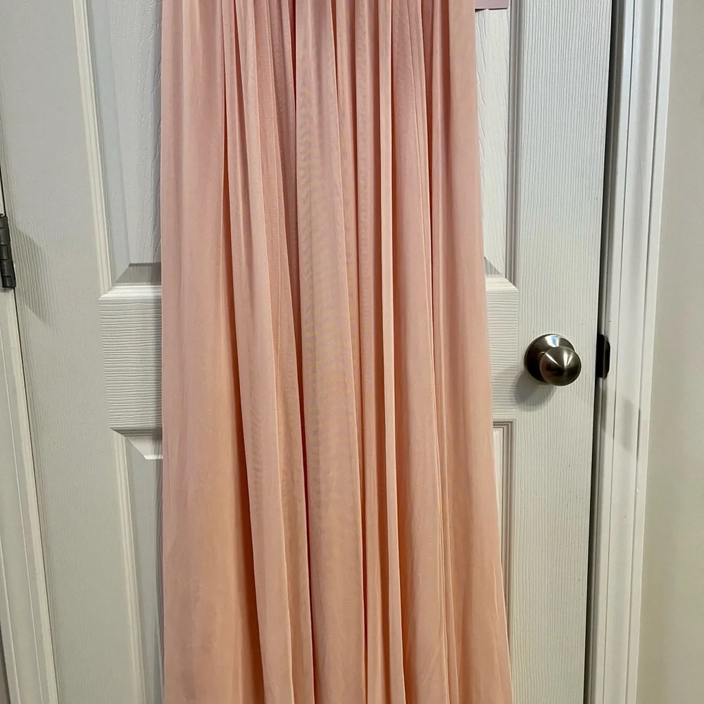 NWT BHLDN Nouvelle Fleur Blush Bridesmaid Dress - Picture 9 of 11